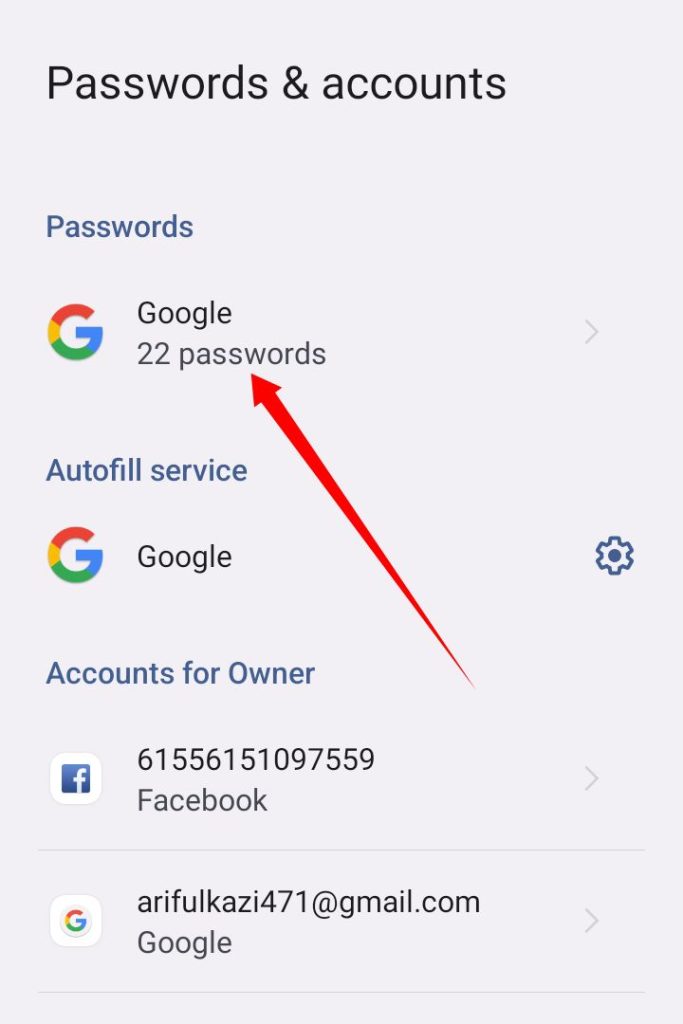 [ছবি - 4] গুগল থেকে ফেসবুক পাসওয়ার্ড দেখার নিয়ম ২০২৬ March 14, 2026