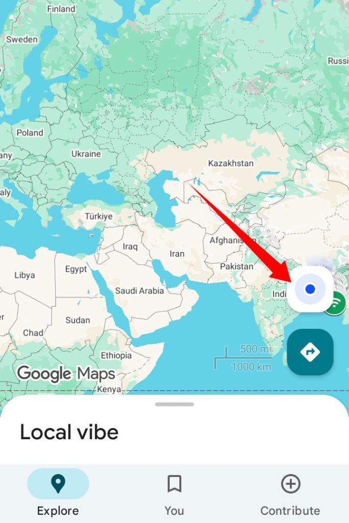 আমার অবস্থান লাইভ মানচিত্র