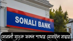 [ছবি - 10] সোনালী ব্যাংক সকল শাখার মোবাইল নাম্বার। March 14, 2026